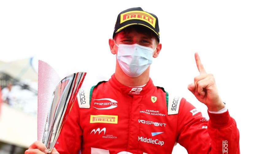 Arthur Leclerc venceu pela primeira vez na F3 no GP da França (Foto: Reprodução/Twitter/F3)