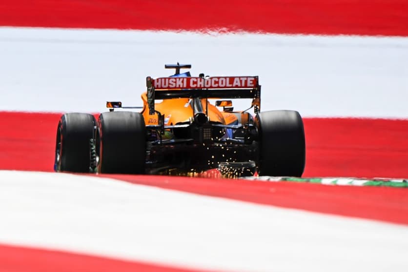 Daniel Ricciardo liderou a tabela de velocidades deste sábado no Red Bull Ring (Foto: McLaren)
