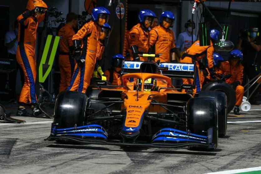 Lando Norris sofreu com problemas na prova e terminou o GP da Estíria na quinta posição (Foto: McLaren)