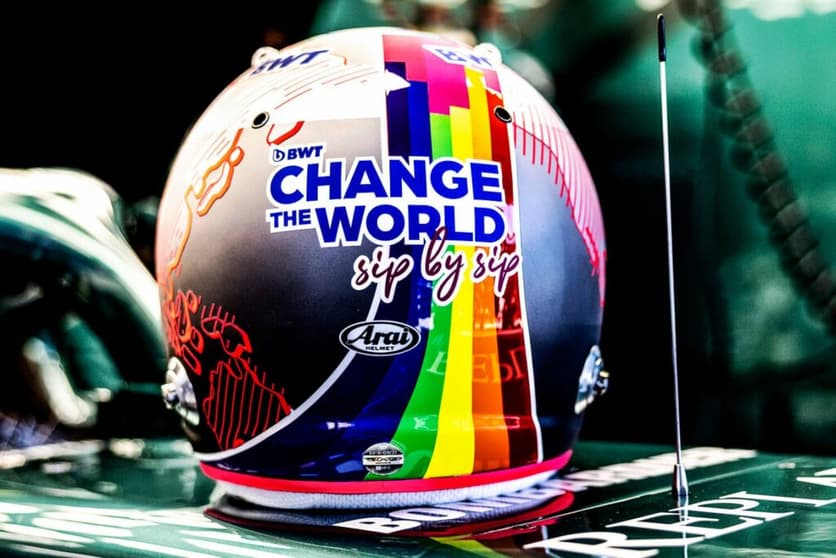 Sebastian Vettel traz à baila a defesa da diversidade (Foto: Aston Martin)