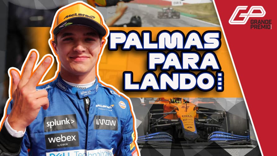 Fernando Silva fala sobre a temporada incrível de Lando Norris no GP às 10 desta segunda-feira (Arte: Rodrigo Berton/Grande Prêmio)