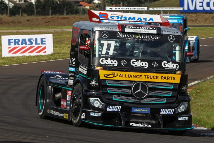 André Marques garantiu título da Copa Truck 2021 neste domingo (Foto: Vanderley Soares/P1 Media Relations)