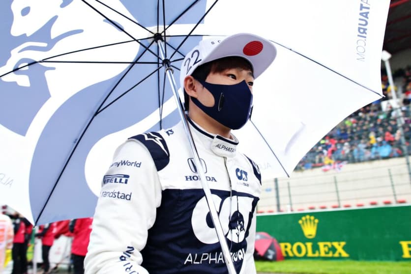 Yuki Tsunoda terminou a temporada na 14ª posição do Mundial de Pilotos (Foto: Red Bull Pool Content/Getty Images)