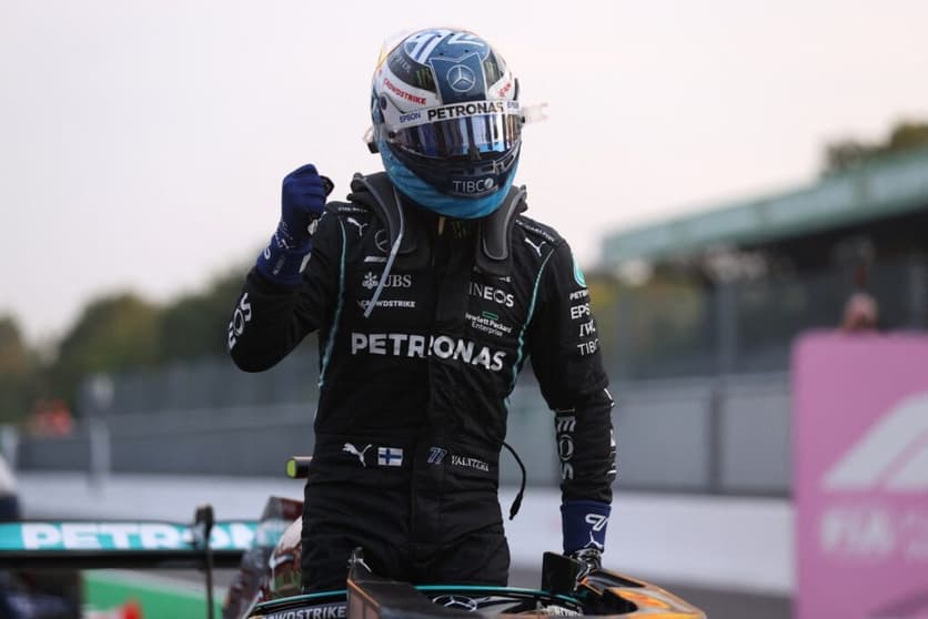 Valtteri Bottas vai largar da primeira posição na corrida sprint do GP da Itália (Foto: Mercedes)