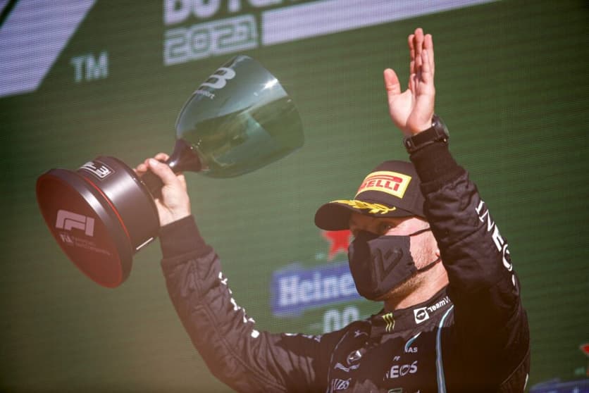 Valtteri Bottas terminou o GP da Holanda na terceira posição (Foto: Mercedes)
