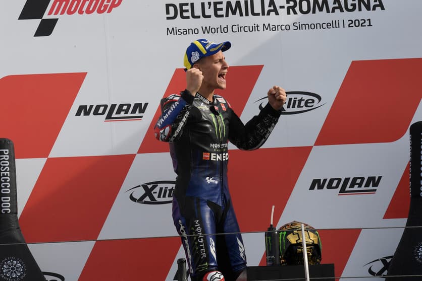 Fabio Quartararo é campeão da MotoGP (Foto: Yamaha)