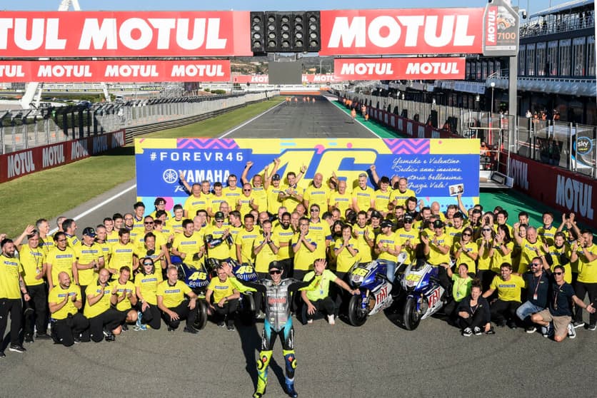 Valentino Rossi encerrou a carreira na MotoGP no fim de 2021 (Foto: Yamaha)
