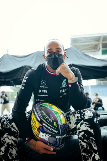 Lewis Hamilton vai trocar seu motor de combustão interna no GP de São Paulo (Foto: Mercedes)