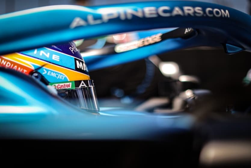 Fernando Alonso ficou em 9º lugar no GP de São Paulo (Foto: Alpine)
