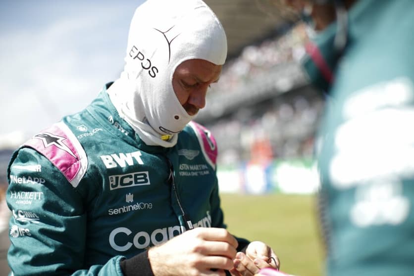 Sebastian Vettel terminou GP da Cidade do México na sétima posição, após largar em nono (Foto: Aston Martin)