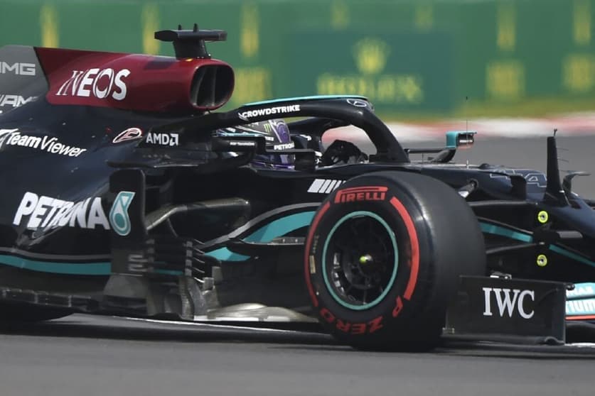 Lewis Hamilton conseguiu uma importante 2ª posição no grid do GP da Cidade do México (Foto: AFP)