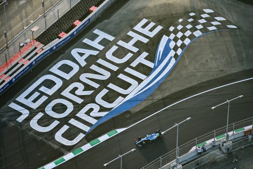 Em 2022, circuito de Jedá recebe a F1 pela segunda vez (Foto: Andrej Isakovic/AFP)