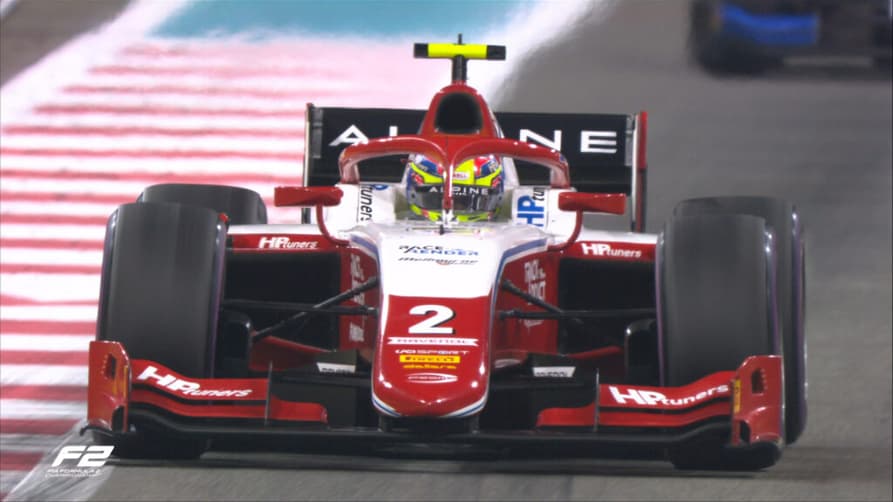 Em Abu Dhabi, Oscar Piastri conquistou a quinta pole seguida na Fórmula 2 (Foto: F2/Twitter)