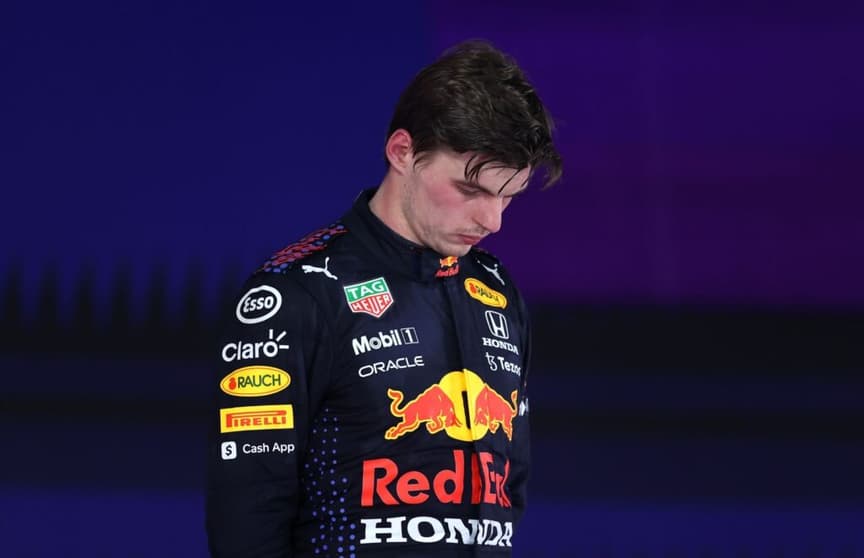 Max Verstappen e a imagem da decepção na Arábia Saudita (Foto: Red Bull Content Pool)