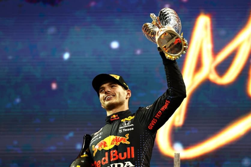 Max Verstappen, campeão do mundo! Repeteco em 2022? (Foto: Red Bull Content Pool)
