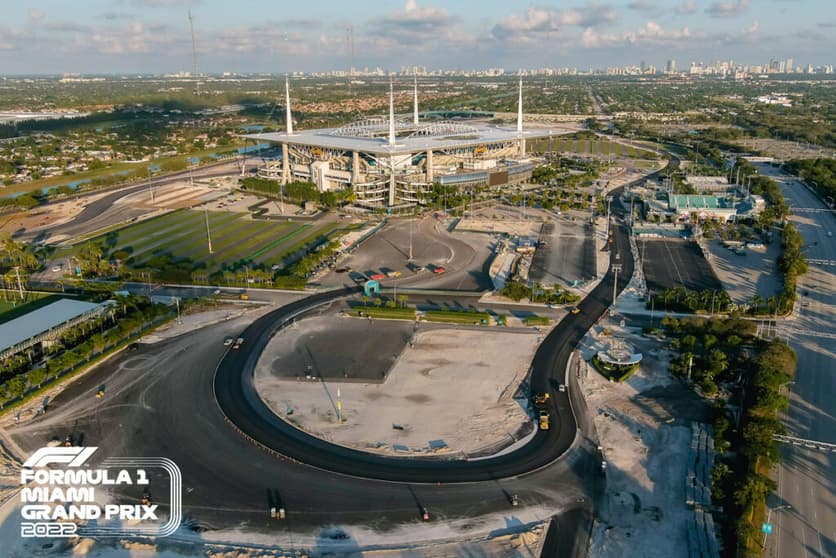 GP de Miami segue recebendo ajustes para F1 e W Series em 2022 (Foto: F1 Miami GP)