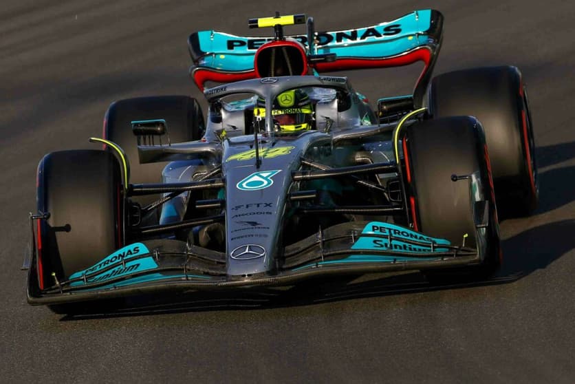 Lewis Hamilton chegou a ser eliminado no Q1 de Jedá após ficar em 16º na classificação (Foto: Mercedes)