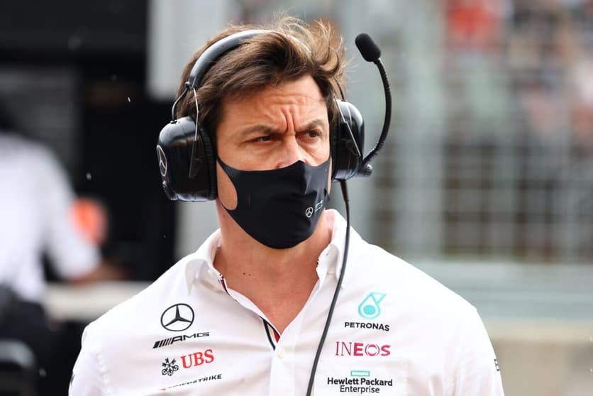 Wolff não deu grande destaque ao recorde alcançado por Verstappen (Foto: Mercedes AMG-F1/Steve Etherington)