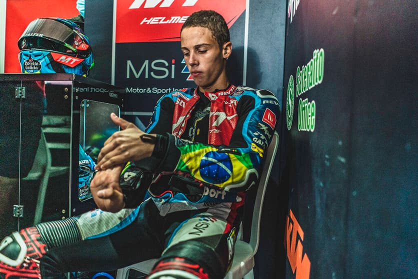 Diogo Moreira vai aproveitar folga da Moto3 para correr de supermoto (Foto: MSI)