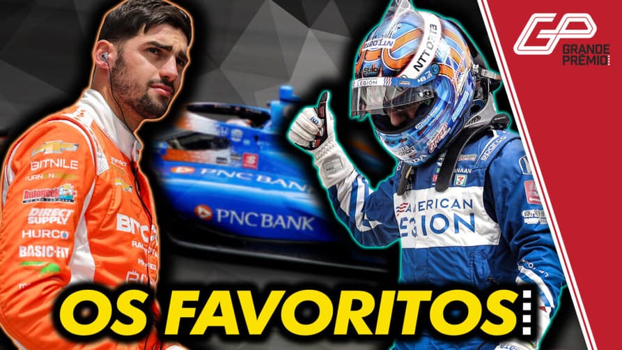 Quem são os favoritos para vencer a edição de 2022 da Indy 500? (Arte: Rodrigo Berton)