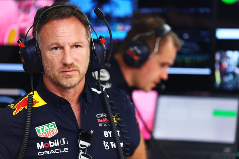 Chefe taurino, Christian Horner pede atenção da FIA para questão (Foto: Red Bull Content Pool)