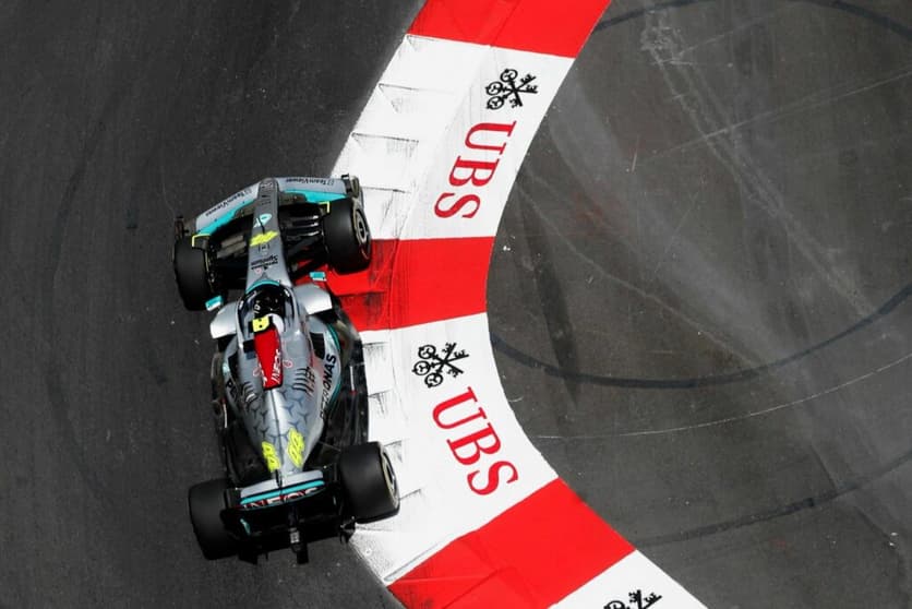 Lewis Hamilton saiu preocupado dos TLs 1 e 2 de Mônaco (Foto: Mercedes)