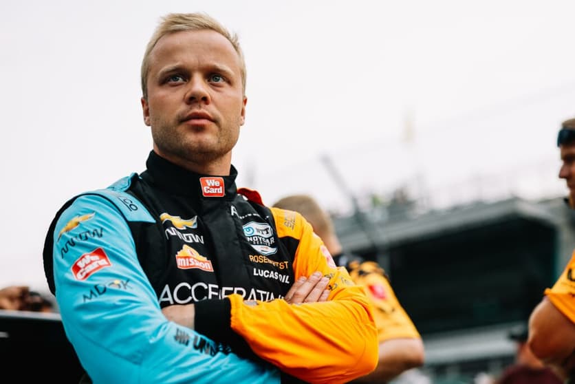 Felix Rosenqvist fica na Indy em 2023 (Foto: Joe Skibinski/IndyCar)