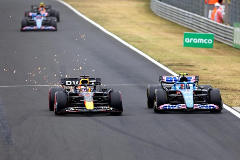 Max Verstappen enfileirou ultrapassagens para vencer GP da Hungria (Foto: Red Bull Content Pool)