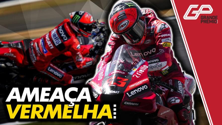 (Foto: Ducati e Divulgação/MotoGP | Arte: Rodrigo Berton)