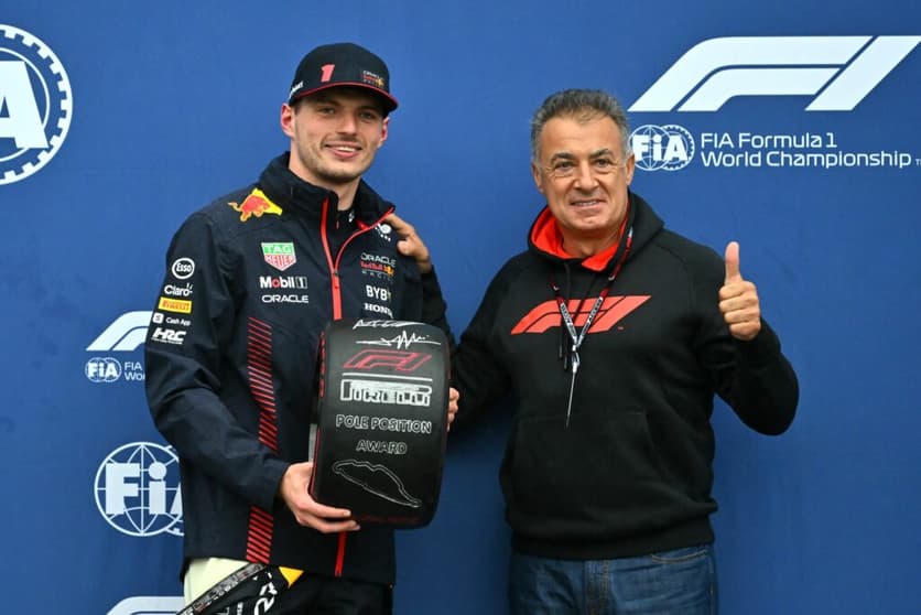 Max Verstappen e Jean Alesi (Foto: Red Bull Content Pool)