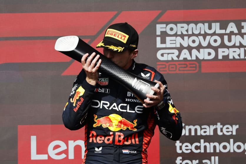 Max Verstappen venceu pela 50ª vez (Foto: Red Bull Content Pool)