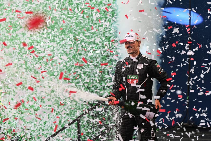 Segura o homem! Pascal Wehrlein dominou a corrida no México (Foto: Fórmula E)