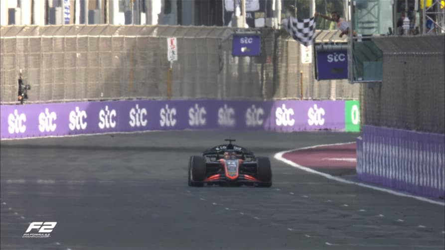 Enzo Fittipaldi fez ótima corrida na Arábia Saudita (Foto: reprodução/F1 TV)