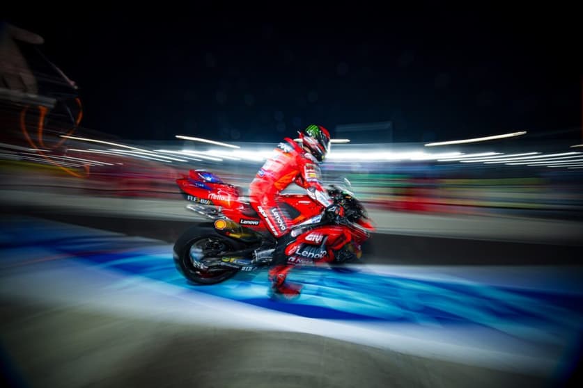 Francesco Bagnaia saiu do Catar na liderança da MotoGP (Foto: Ducati)