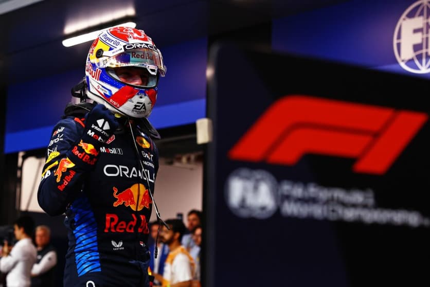 Max Verstappen voou para fazer a pole em Jedá (Foto: Red Bull Content Pool)