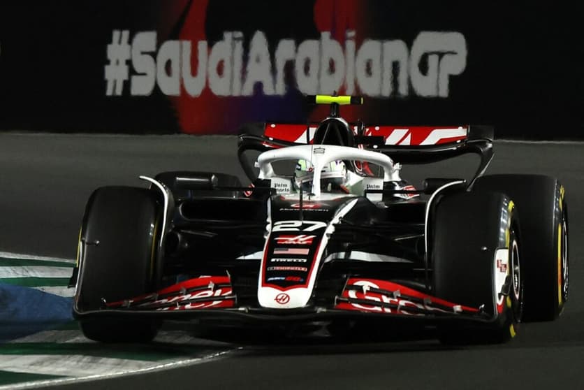 Nico Hülkenberg terminou em décimo na Arábia Saudita (Foto: AFP) 