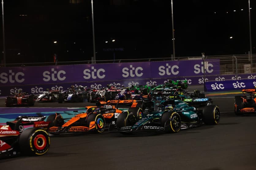 O GP da Arábia Saudita teve só 20 ultrapassagens (Foto: McLaren)