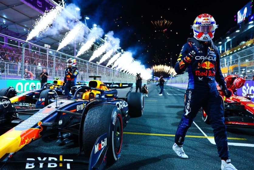 Max Verstappen disparou na frente da F1 2024 (Foto: Red Bull Content Pool)