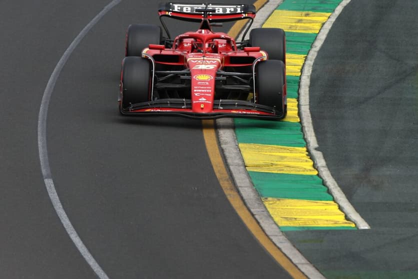 Charles Leclerc larga em quarto no GP da Austrália (Foto: AFP)