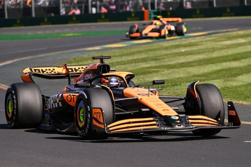 McLaren arrematou o terceiro e quarto lugares na Austrália (Foto: AFP) 