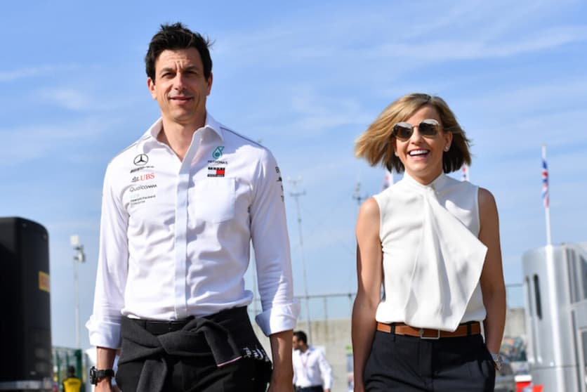 Toto e Susie Wolff (Foto: LAT Images)