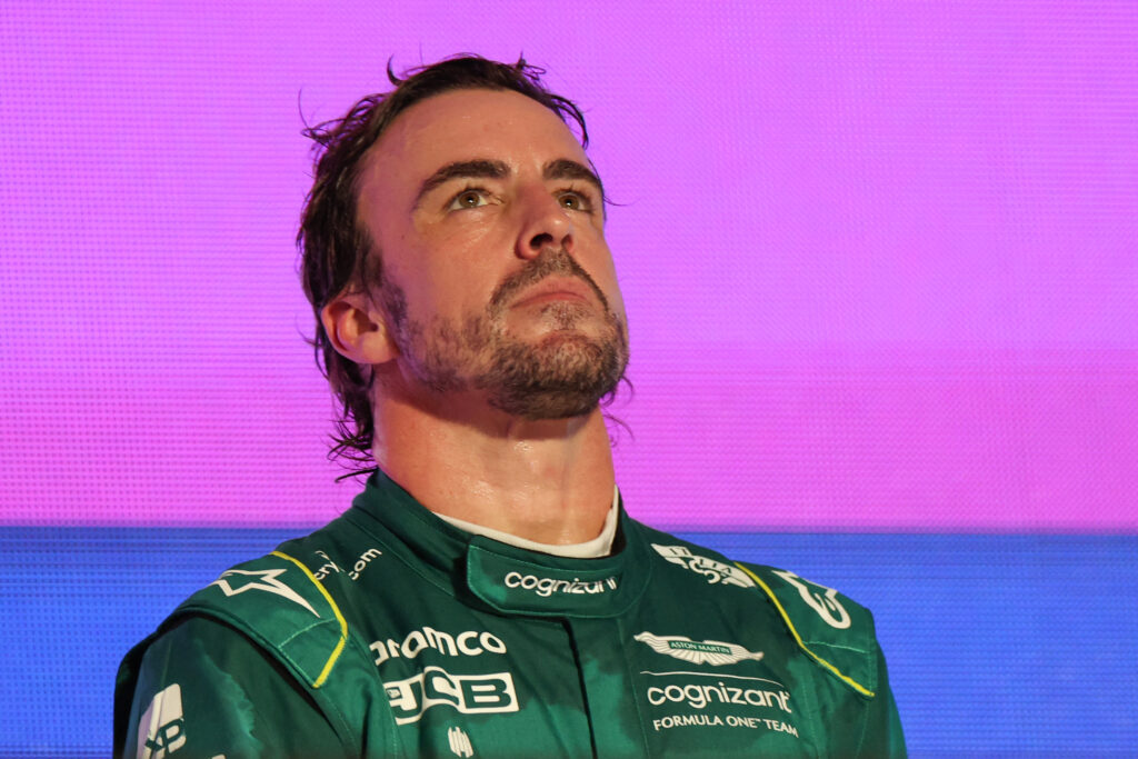 Alonso's arrival in Jeddah was not easy (Photo: AFP)