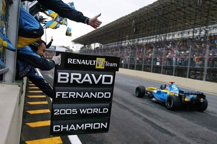 F1; FÓRMULA 1; FERNANDO ALONSO; RENAULT; 2005; 
