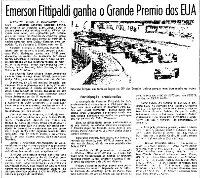 Acervo Folha, Emerson Fittipaldi, GP dos EUA, 1970