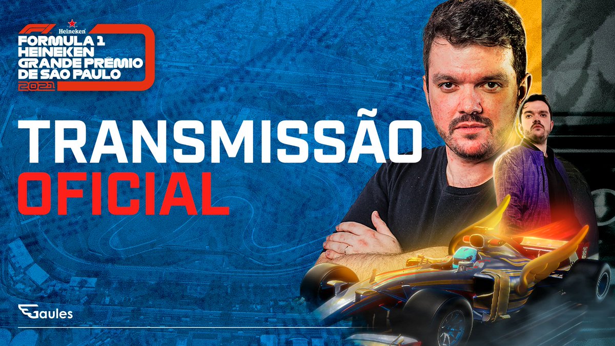 La Fórmula 1 firma asociación con Gaules y transmite el GP de São Paulo en Twitch
