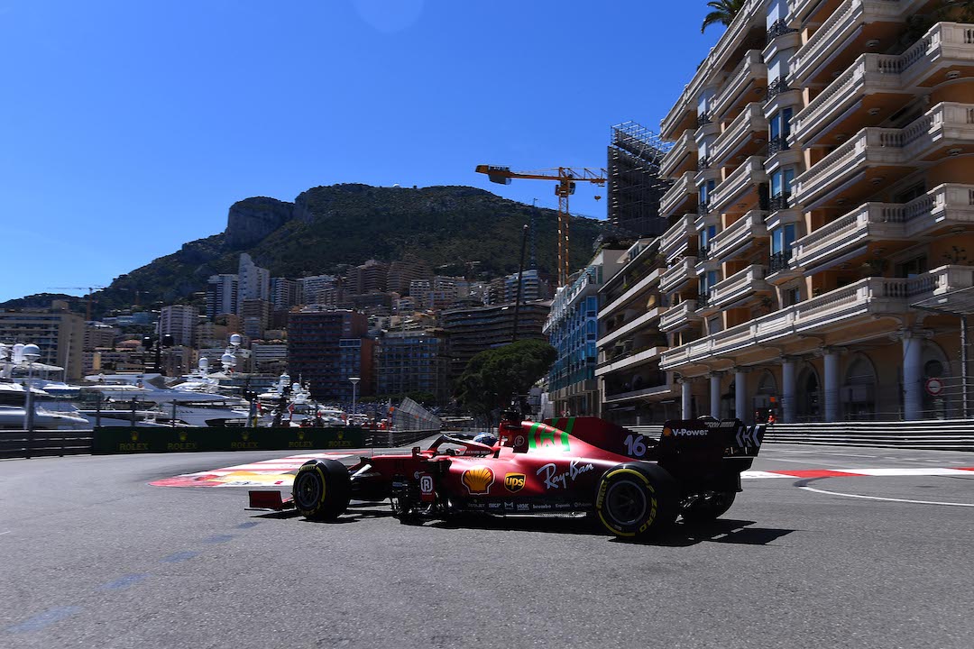 Charles Leclerc, Ferrari, GP de Mônaco 2021,