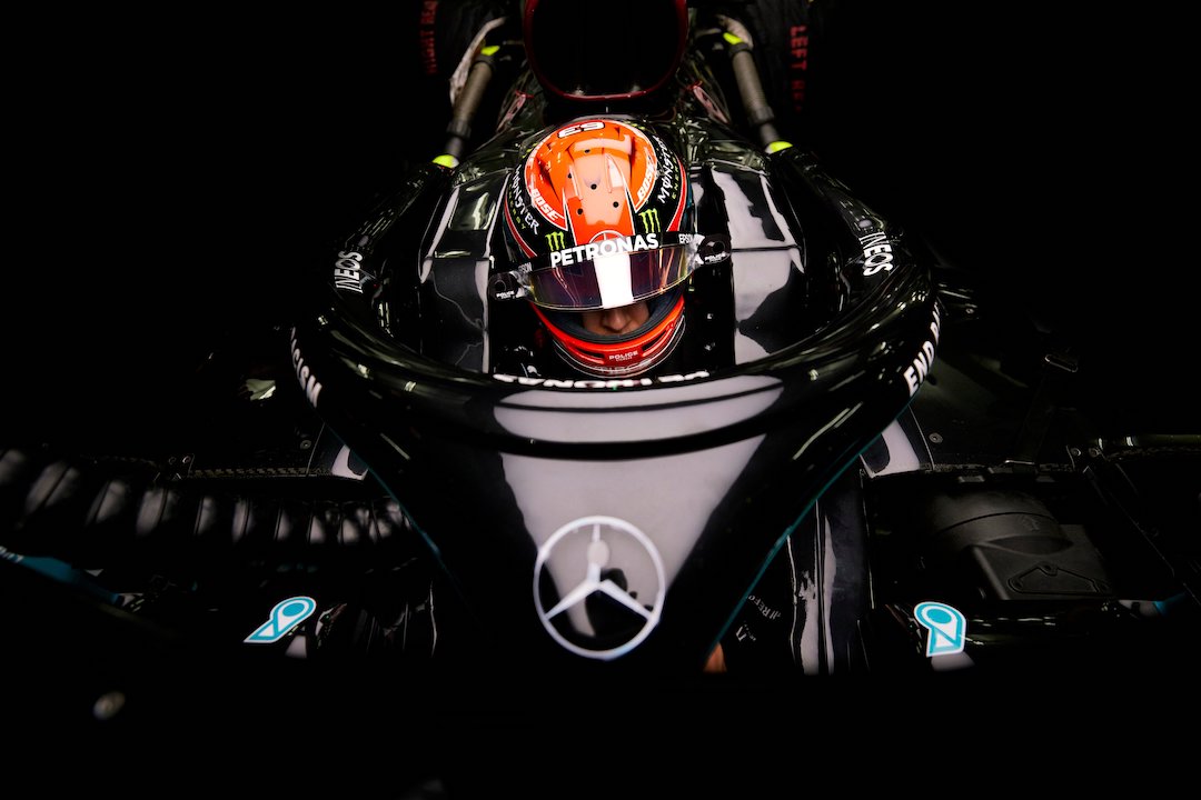 George Russell, Mercedes, GP de Sakhir 2020,