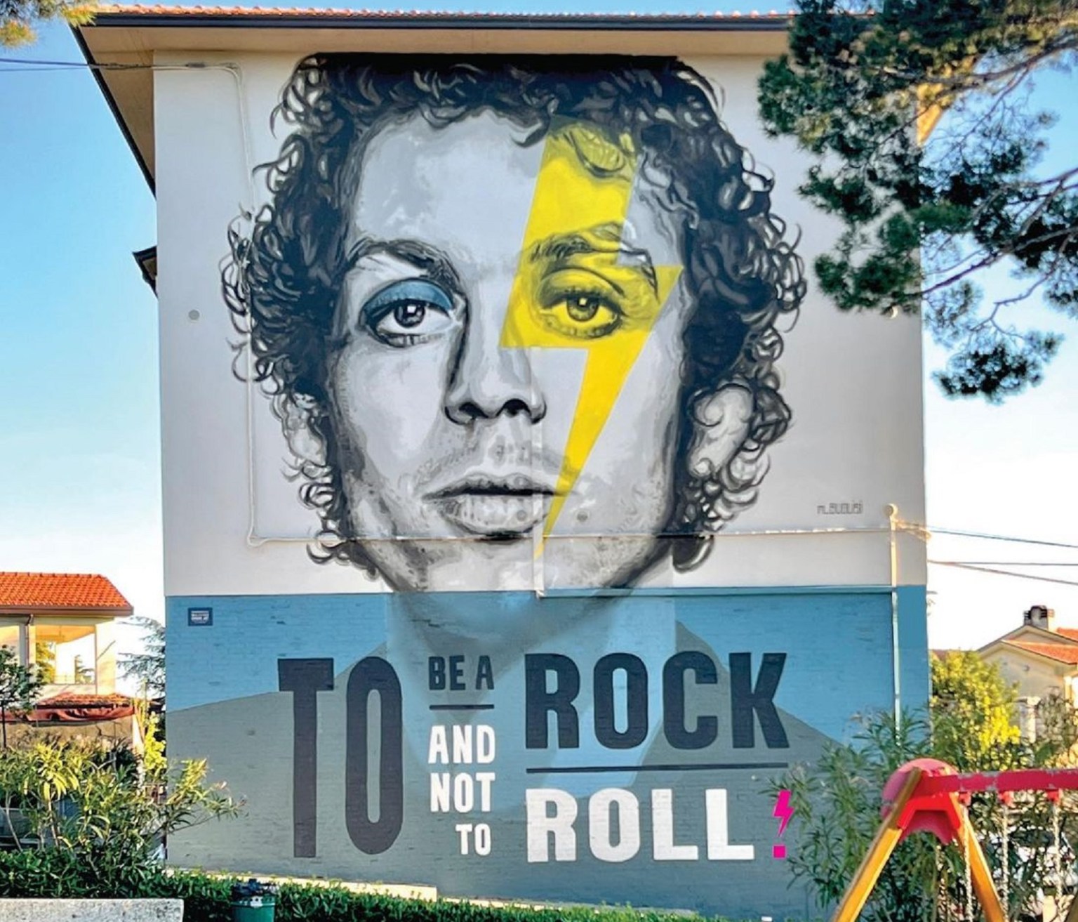 Led Zeppelin Mural De Warhol a Led Zeppelin: Rossi ganha mural ‘Rock & Roll’ - Notícia de ...