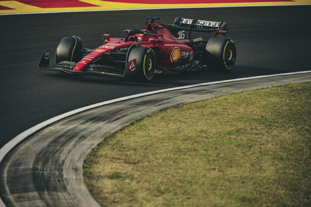 Leclerc saldrá sexto en el GP de Hungría (Foto: Ferrari)